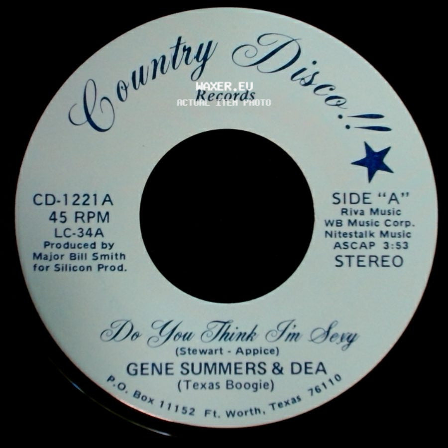 Gene Summers & Dea - Do You Think I'm Sexy / The Clown side A