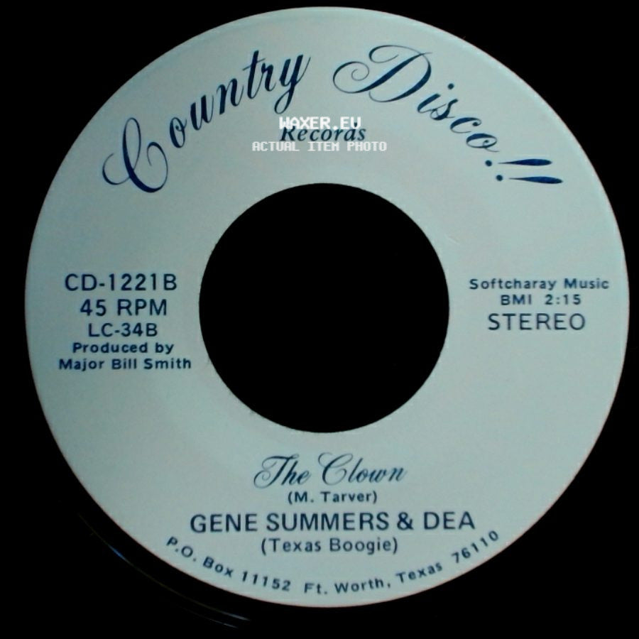 Gene Summers & Dea - Do You Think I'm Sexy / The Clown side B