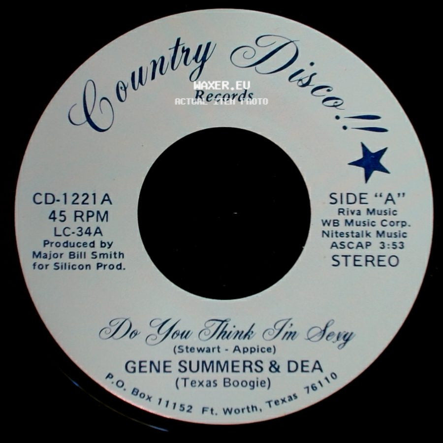 Gene Summers & Dea - Do You Think I'm Sexy / The Clown side A