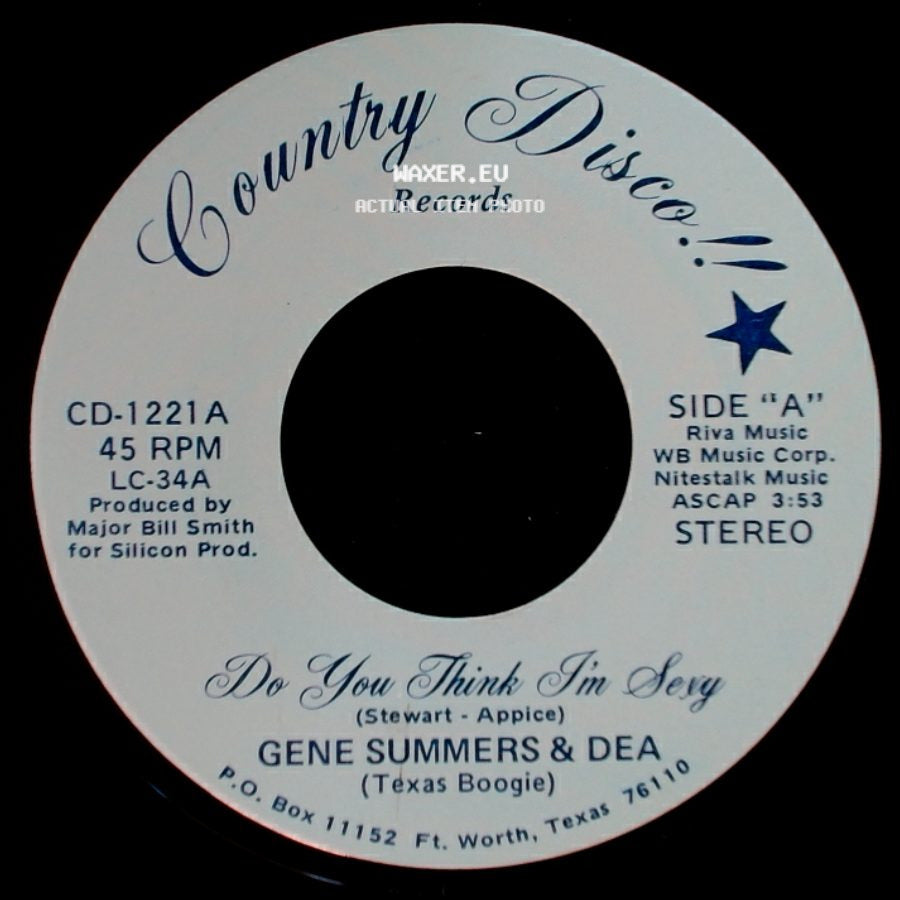 Gene Summers & Dea - Do You Think I'm Sexy / The Clown side A