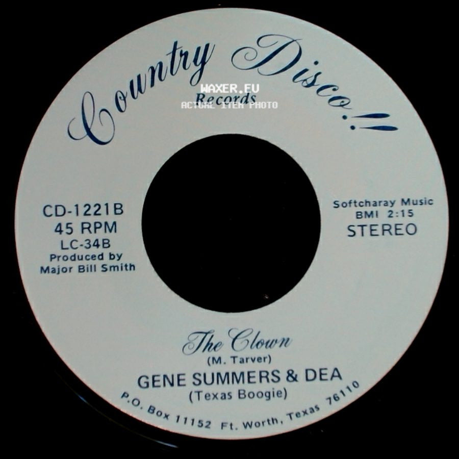 Gene Summers & Dea - Do You Think I'm Sexy / The Clown side B