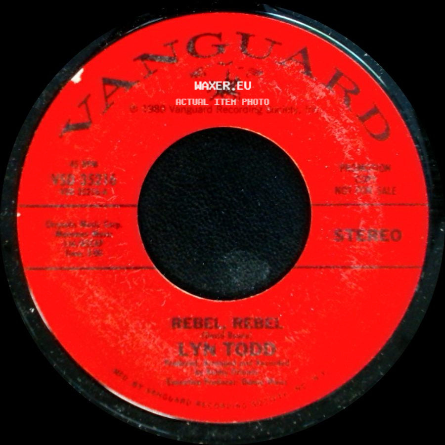 Lyn Todd - Rebel, Rebel / Rebel, Rebel side B