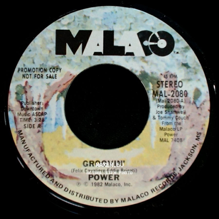 Power - Groovin' / You're Everything I Always Wanted side A