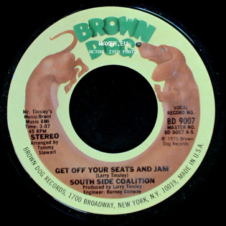 South Side Coalition - Get Off Your Seats And Jam / Get Off Your Seats And Jam side B