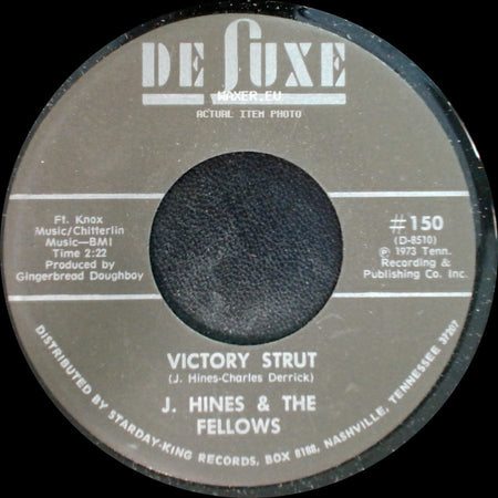 J. Hines & The Fellows - Victory Strut / Camelot Time side A
