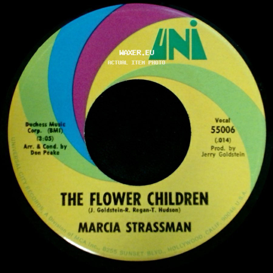 Marcia Strassman - The Flower Children / Out Of The Picture side A