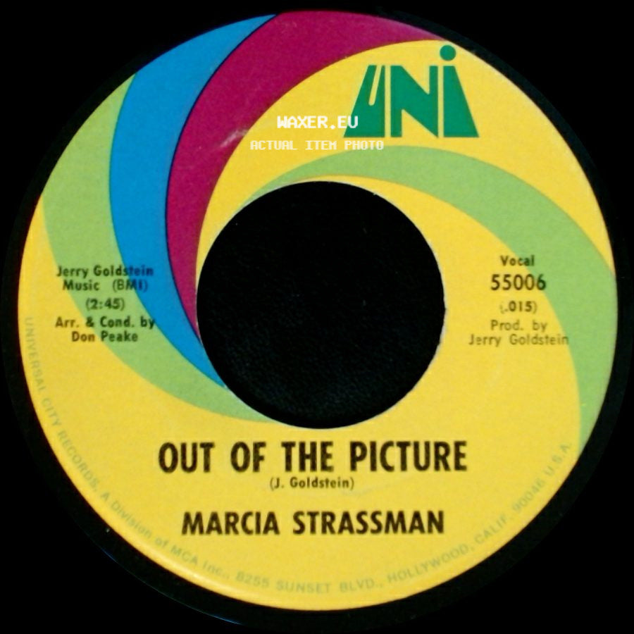 Marcia Strassman - The Flower Children / Out Of The Picture side B