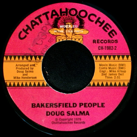 Doug Salma - I Got Me / Bakersfield People side B