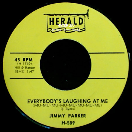 Jimmy Parker - They Say / Everybody's Laughing At Me side B