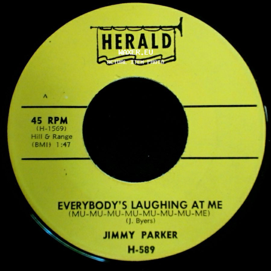Jimmy Parker - They Say / Everybody's Laughing At Me side B