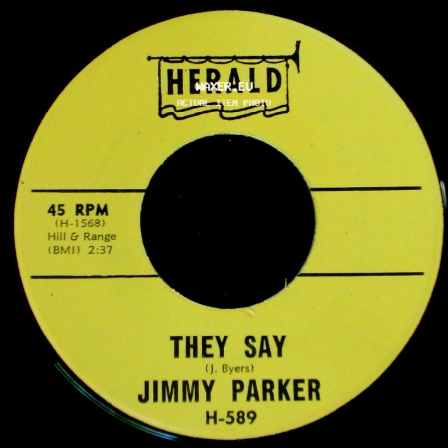 Jimmy Parker - Everybody's Laughing At Me (Mu-Mu-Mu-Mu-Mu-Mu-Mu-Mu-Me) / They Say side B