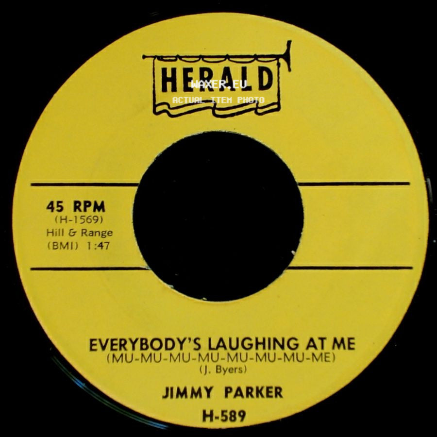 Jimmy Parker - They Say / Everybody's Laughing At Me side B