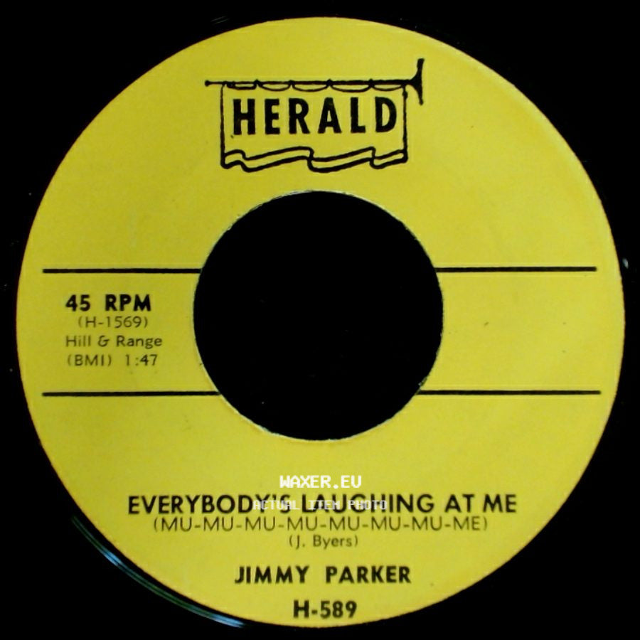 Jimmy Parker - They Say / Everybody's Laughing At Me side B