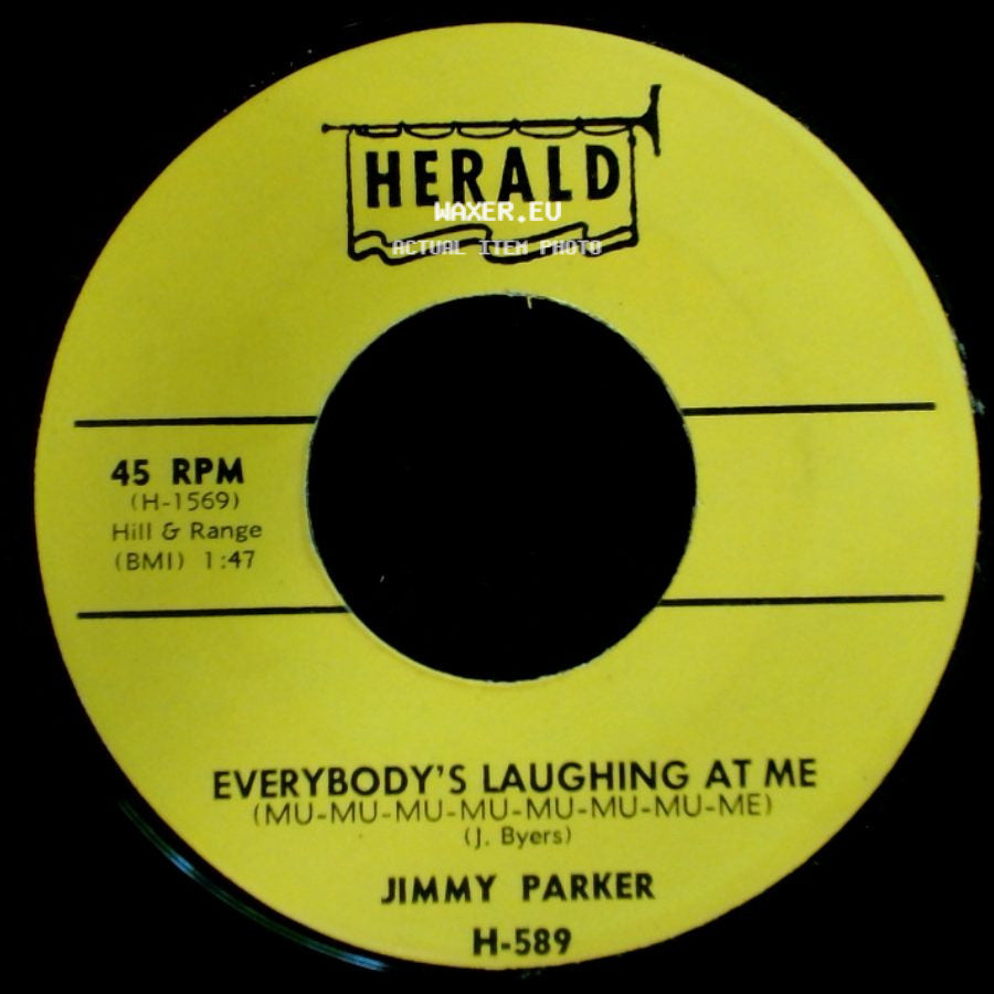 Jimmy Parker - They Say / Everybody's Laughing At Me side B