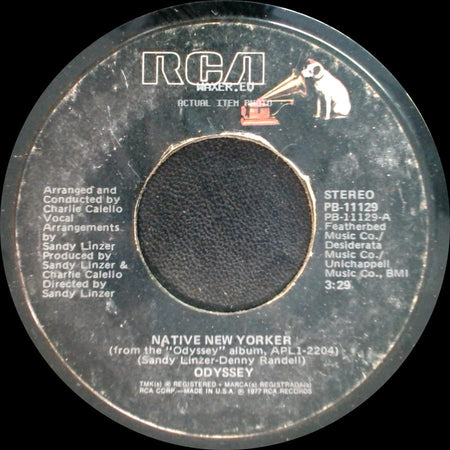 Odyssey - Native New Yorker / Ever Lovin' Sam side A