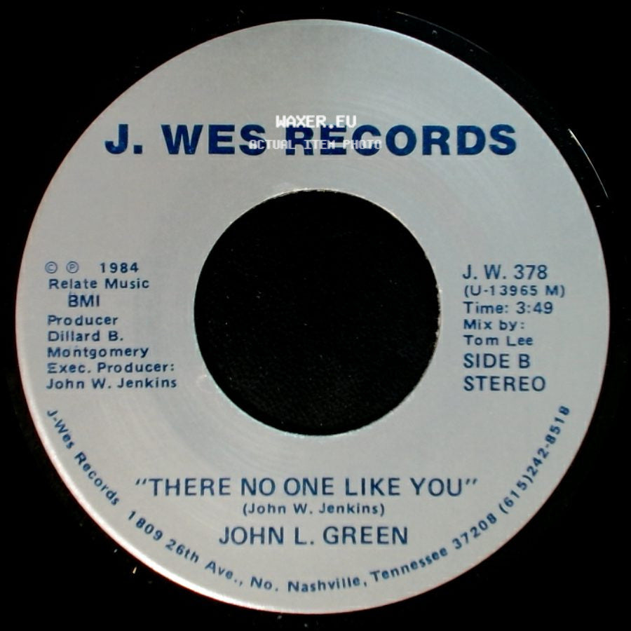 John L. Green - Happy To Be Your Man / There No One Like You side B