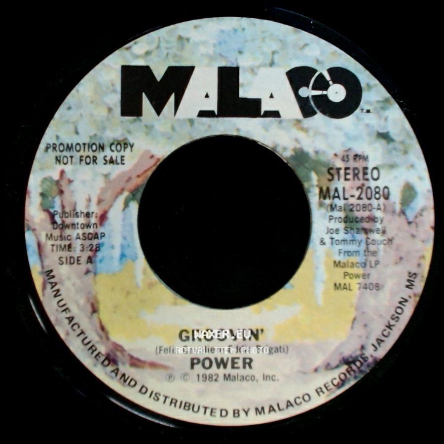 Power - Groovin' / You're Everything I Always Wanted side A