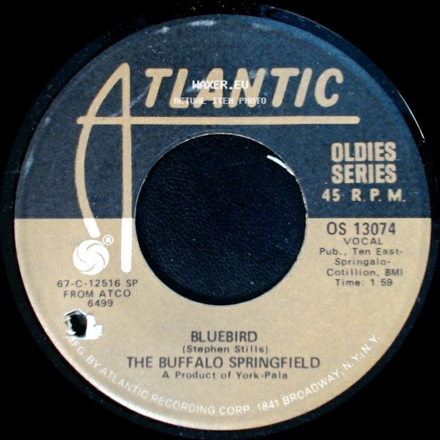 The Buffalo Springfield - Bluebird / Mr. Soul side A