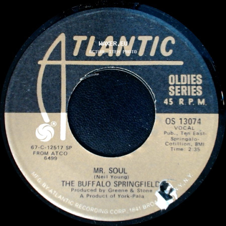 The Buffalo Springfield - Bluebird / Mr. Soul side B