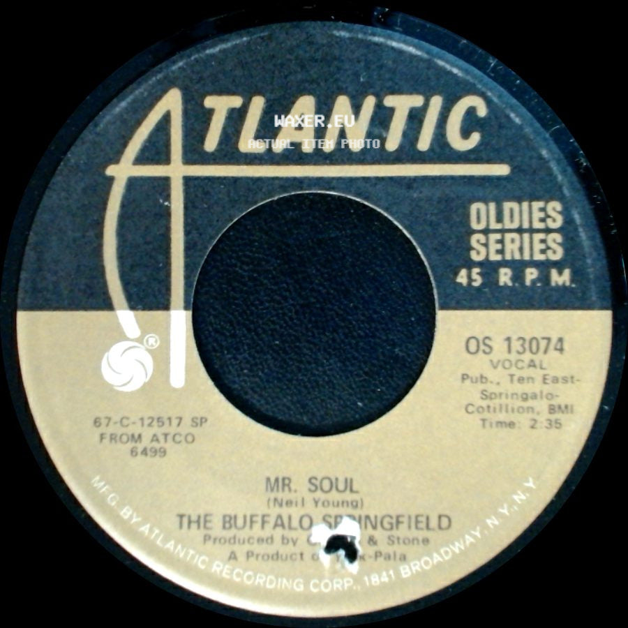 The Buffalo Springfield - Bluebird / Mr. Soul side B