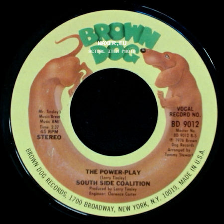 South Side Coalition - The Power-Play / (Don't Cha Wanna) Get Down Get Down side A