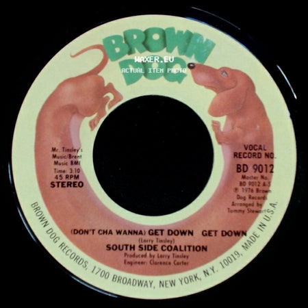 South Side Coalition - The Power-Play / (Don't Cha Wanna) Get Down Get Down side B