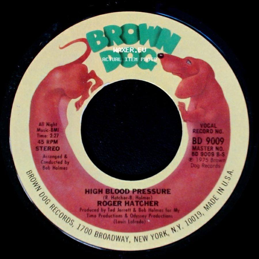 Roger Hatcher - High Blood Pressure / We Gonna Make It side A