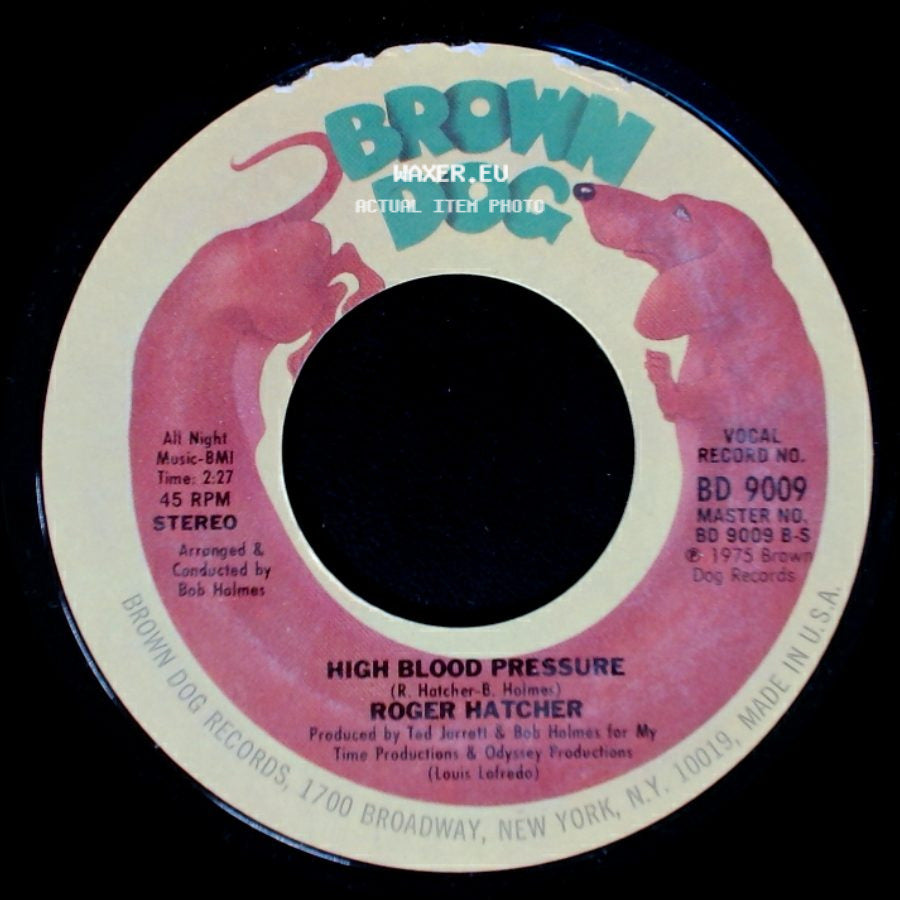 Roger Hatcher - High Blood Pressure / We Gonna Make It side A