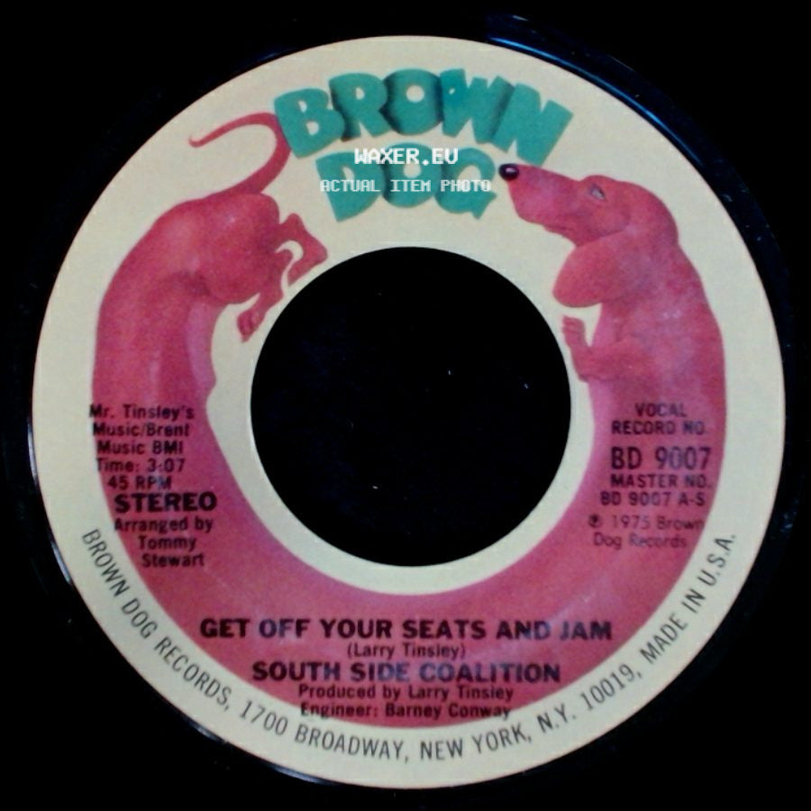 South Side Coalition - Get Off Your Seats And Jam / Get Off Your Seats And Jam side A