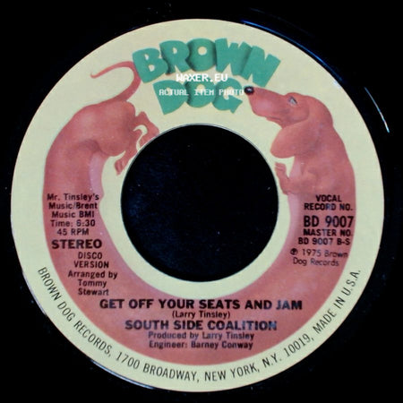 South Side Coalition - Get Off Your Seats And Jam / Get Off Your Seats And Jam side B