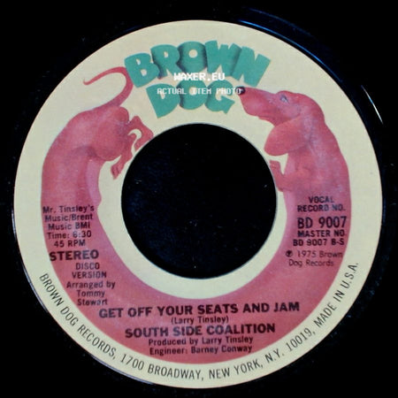 South Side Coalition - Get Off Your Seats And Jam / Get Off Your Seats And Jam side B