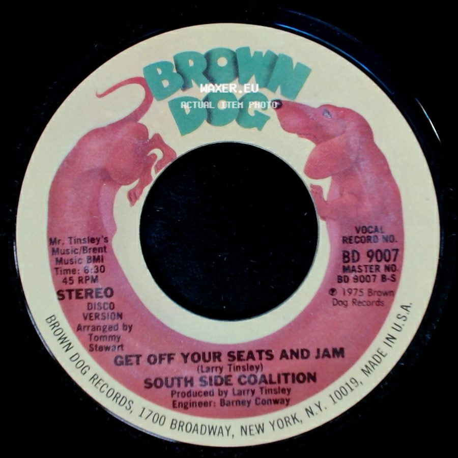 South Side Coalition - Get Off Your Seats And Jam / Get Off Your Seats And Jam side B