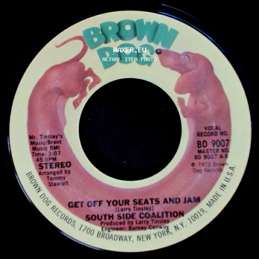 South Side Coalition - Get Off Your Seats And Jam / Get Off Your Seats And Jam side A