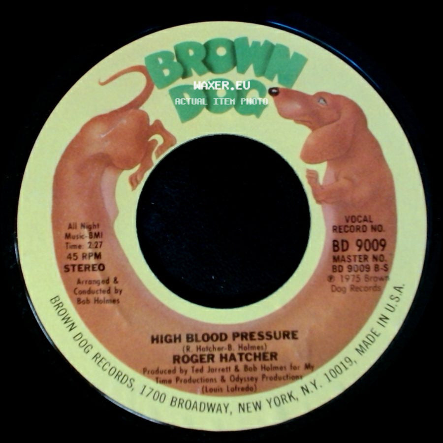 Roger Hatcher - High Blood Pressure / We Gonna Make It side A