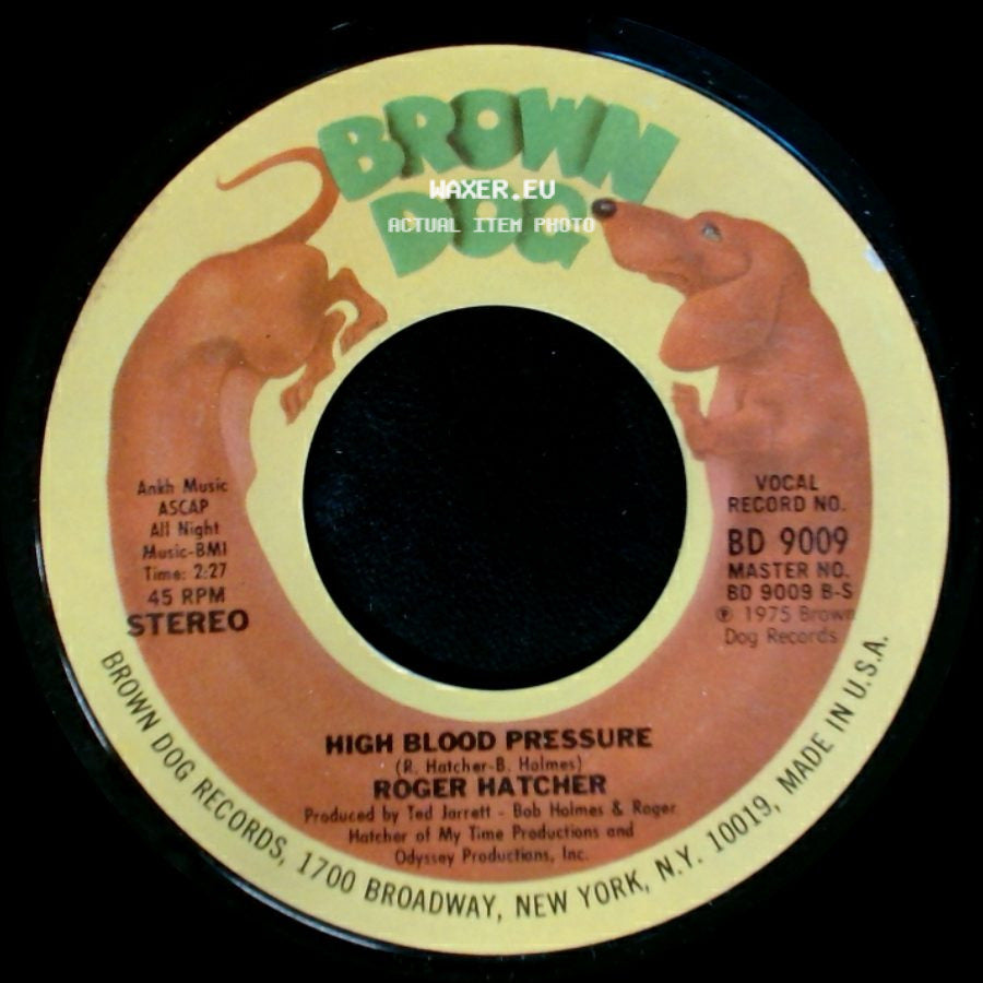 Roger Hatcher - High Blood Pressure / We Gonna Make It side A