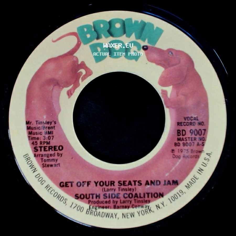 South Side Coalition - Get Off Your Seats And Jam / Get Off Your Seats And Jam side A