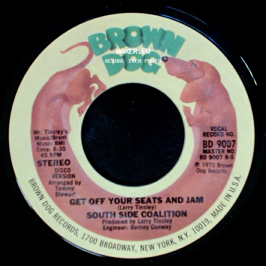 South Side Coalition - Get Off Your Seats And Jam / Get Off Your Seats And Jam side B