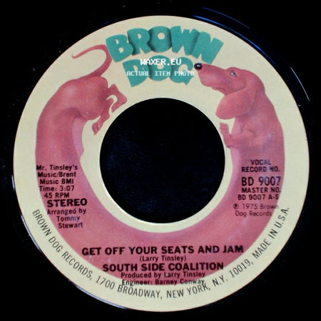 South Side Coalition - Get Off Your Seats And Jam / Get Off Your Seats And Jam side A
