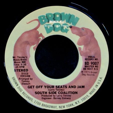 South Side Coalition - Get Off Your Seats And Jam / Get Off Your Seats And Jam side B