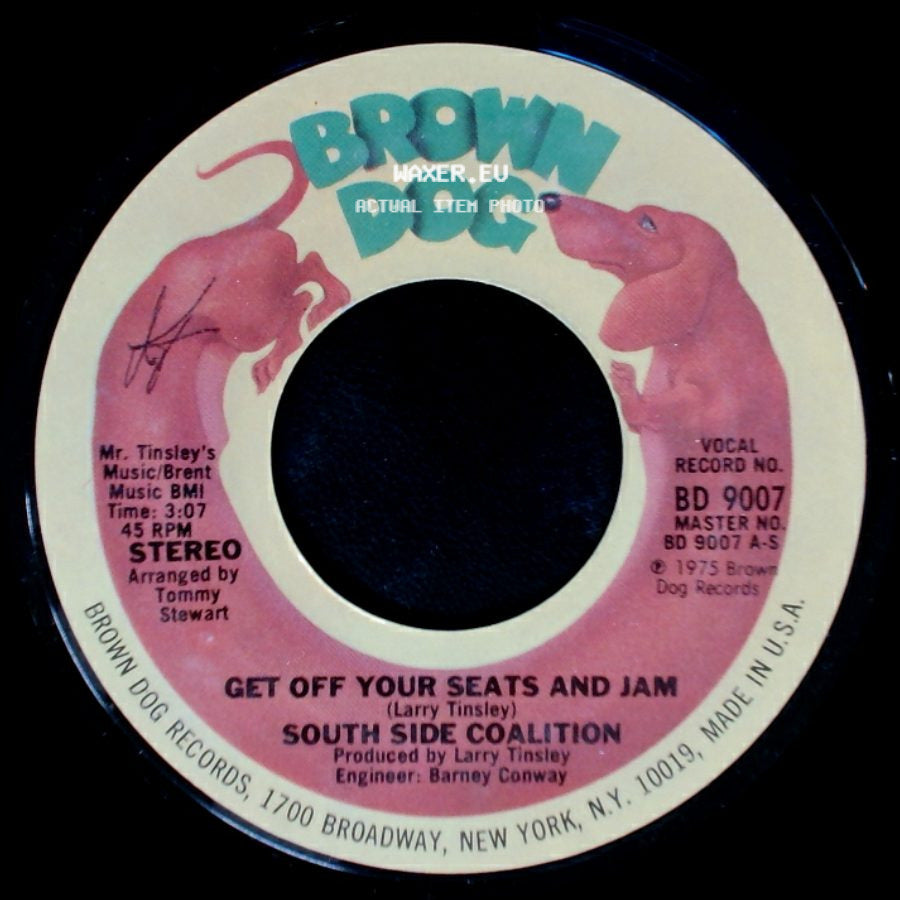 South Side Coalition - Get Off Your Seats And Jam / Get Off Your Seats And Jam side A
