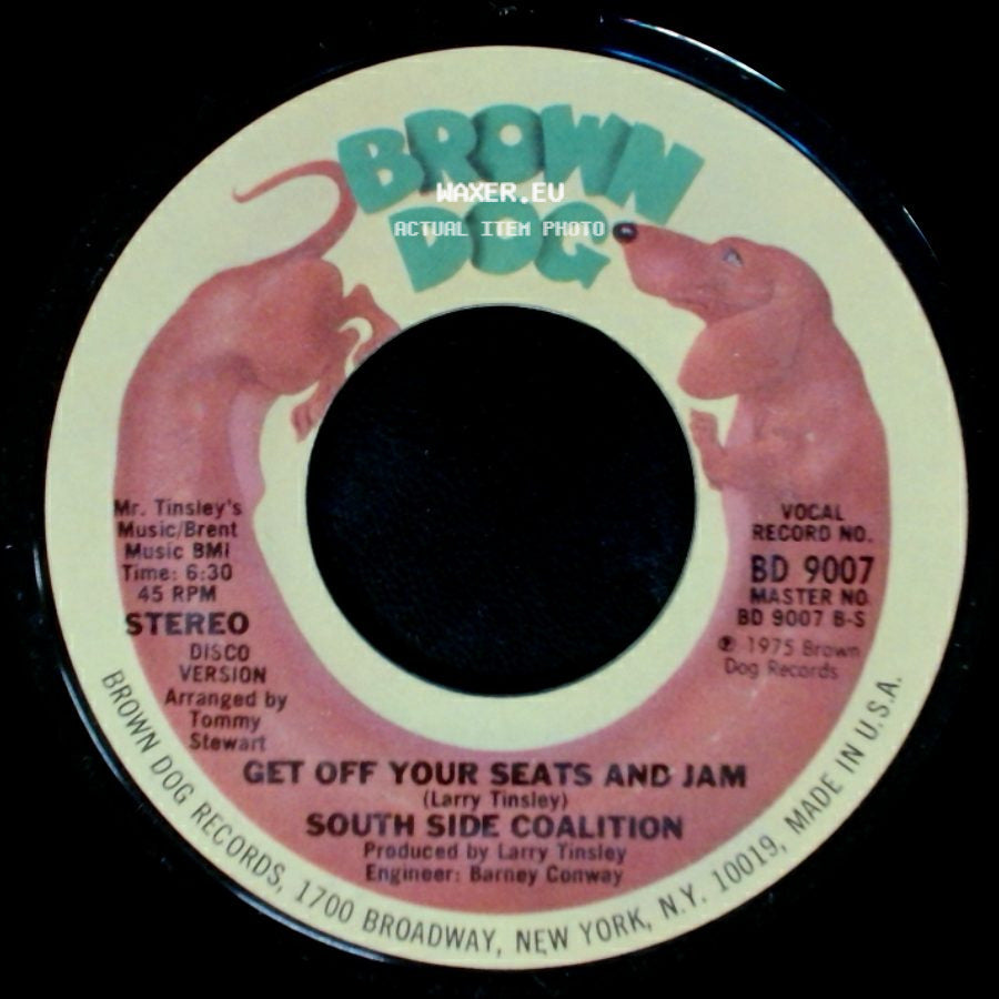 South Side Coalition - Get Off Your Seats And Jam / Get Off Your Seats And Jam side B