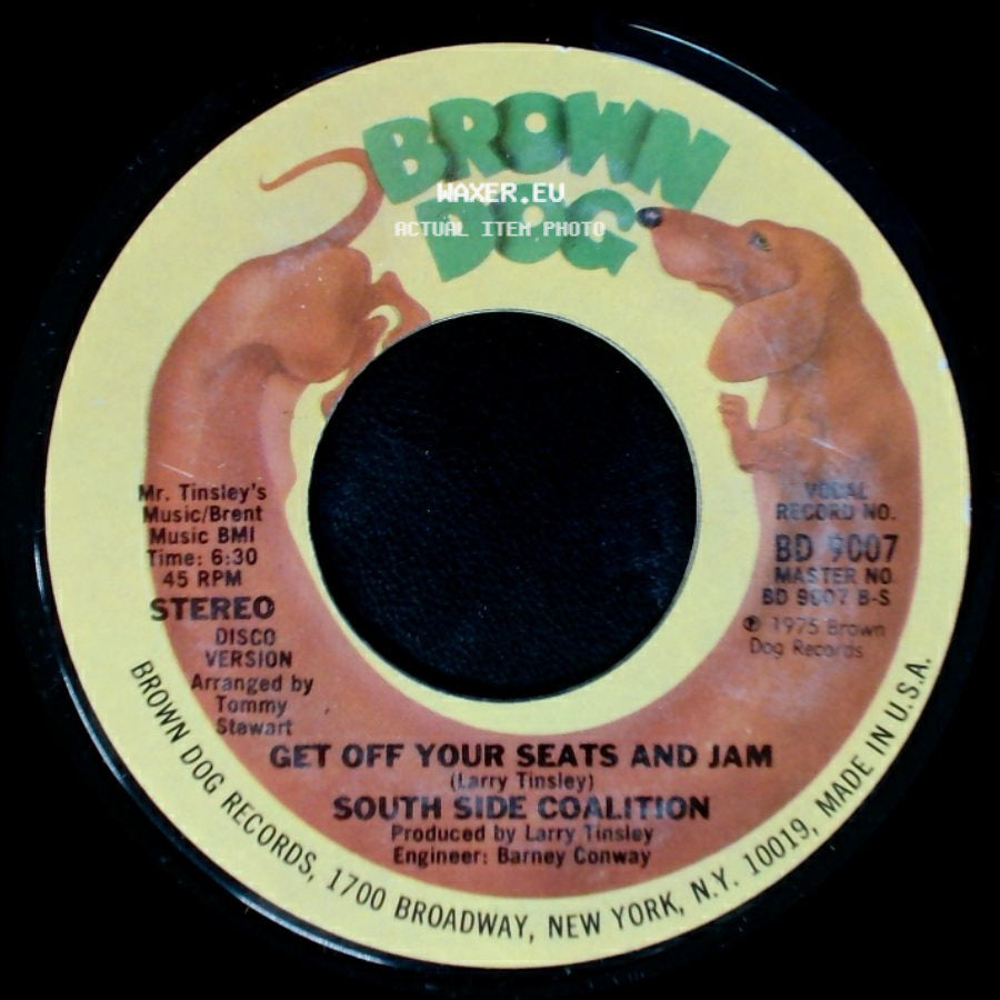 South Side Coalition - Get Off Your Seats And Jam / Get Off Your Seats And Jam side A