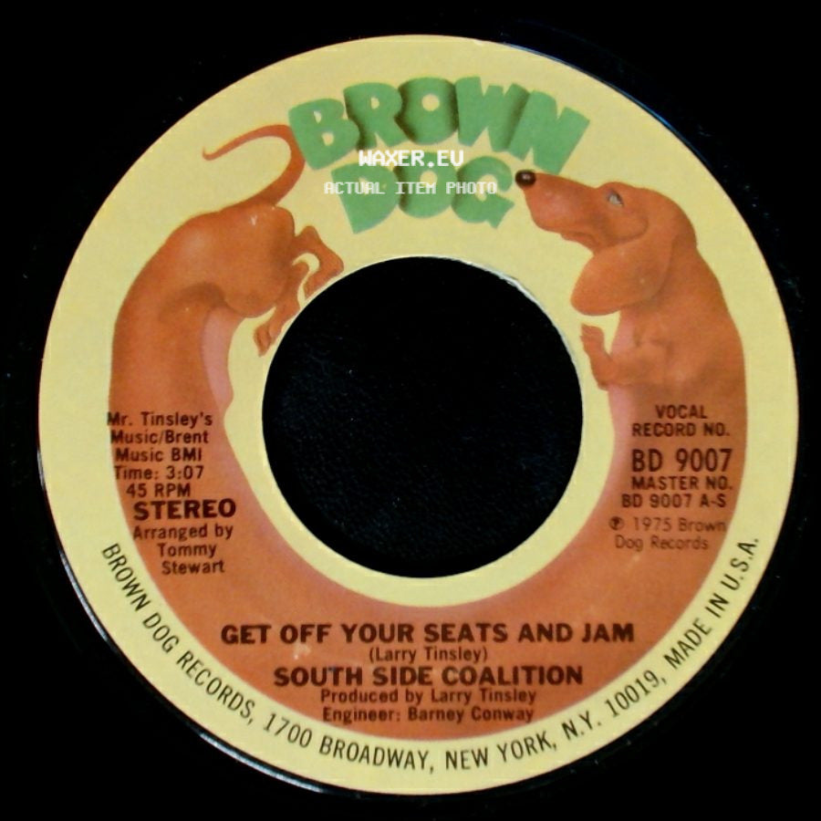 South Side Coalition - Get Off Your Seats And Jam / Get Off Your Seats And Jam side B