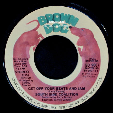 South Side Coalition - Get Off Your Seats And Jam / Get Off Your Seats And Jam side A