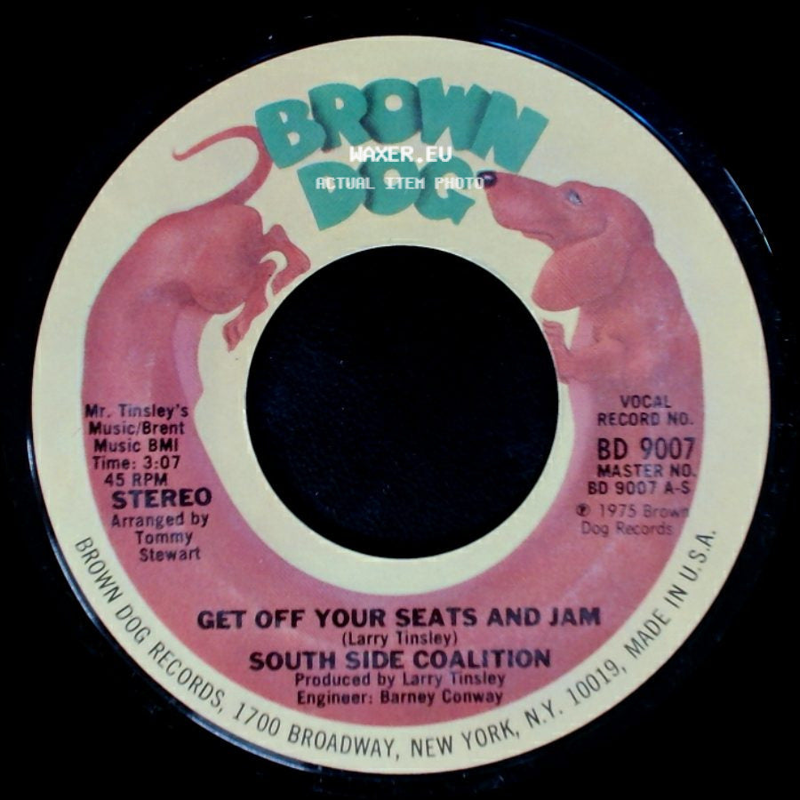 South Side Coalition - Get Off Your Seats And Jam / Get Off Your Seats And Jam side B