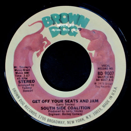 South Side Coalition - Get Off Your Seats And Jam / Get Off Your Seats And Jam side B