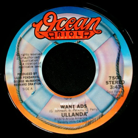 Ullanda - Want Ads / Around And Around side A