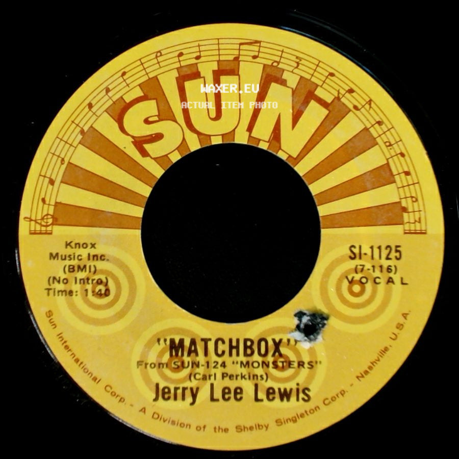 Jerry Lee Lewis - Love On Broadway / Matchbox side B