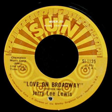 Jerry Lee Lewis - Matchbox / "Love On Broadway" side B