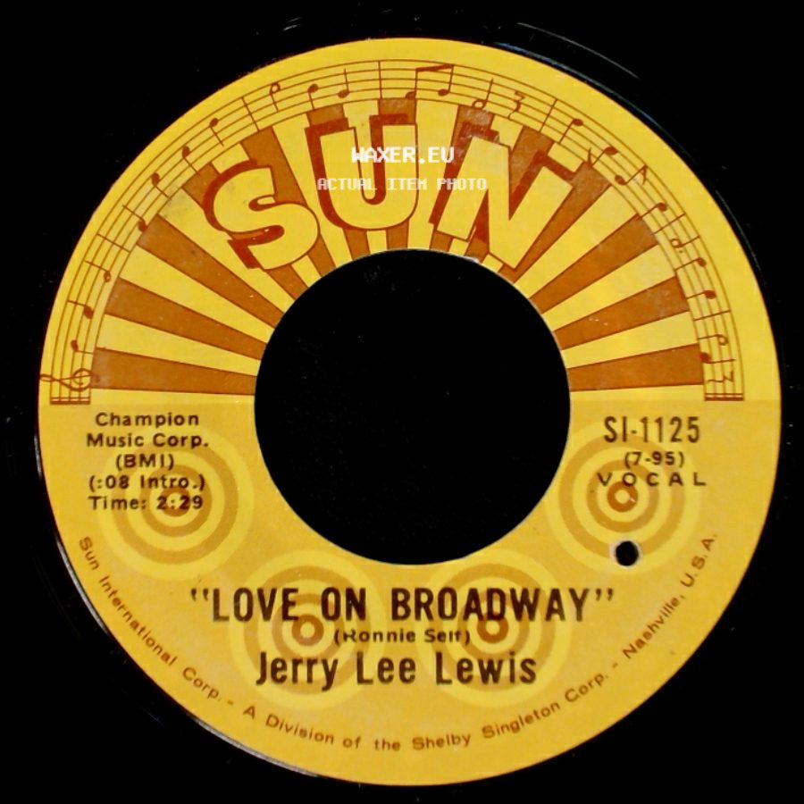 Jerry Lee Lewis - Love On Broadway / Matchbox side A